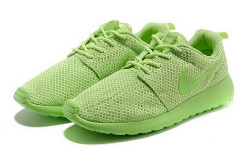 Womens Nike Roshe Run Green Yellow Japan